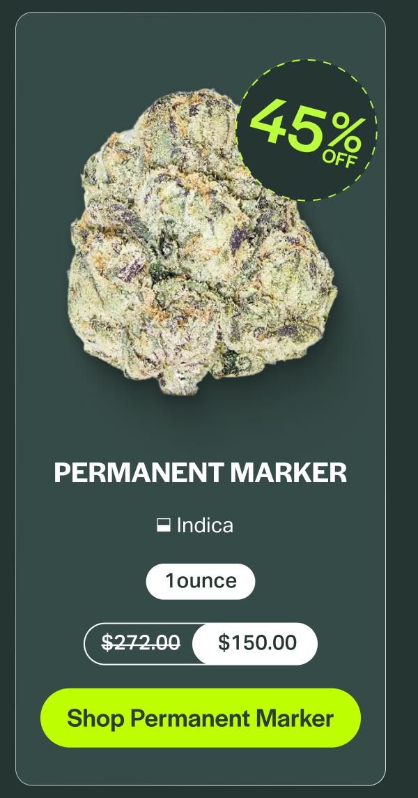PERMANENT MARKER Indica 1ounce [Shop Permanent Marker]