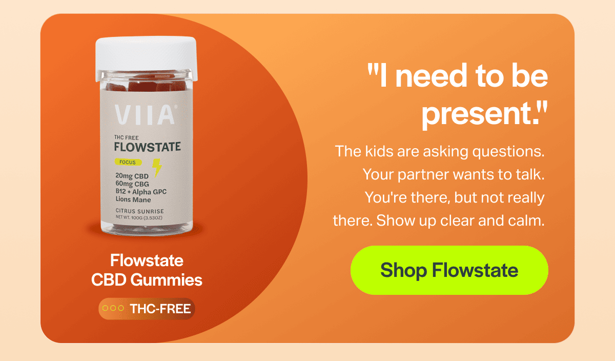 "I need to be present."