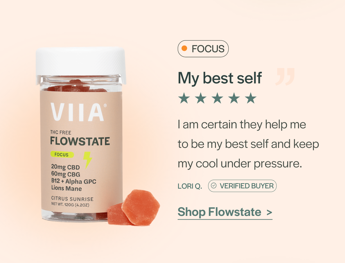 Flowstate CBD Gummies - "My best self"