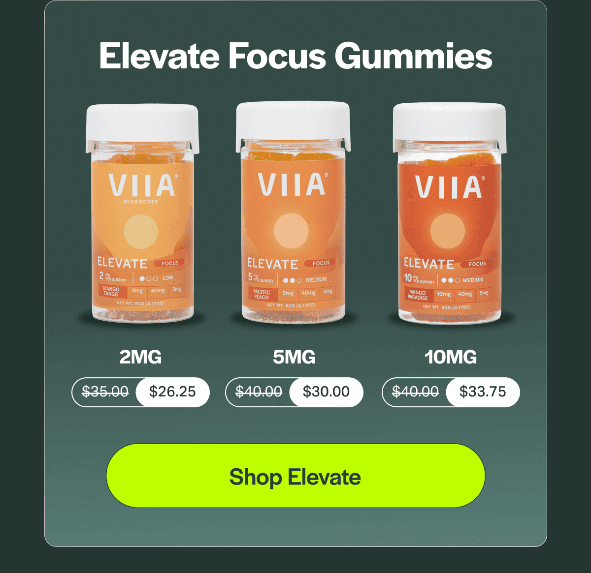 Elevate Focus Gummies