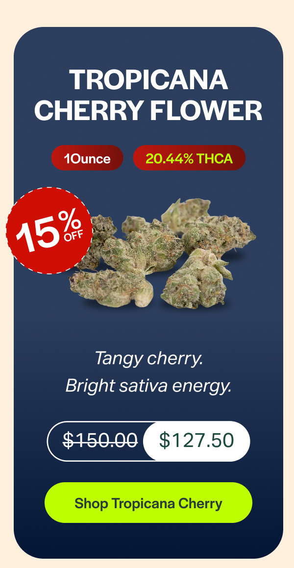 TROPICANA CHERRY FLOWER [Shop Tropicana Cherry]