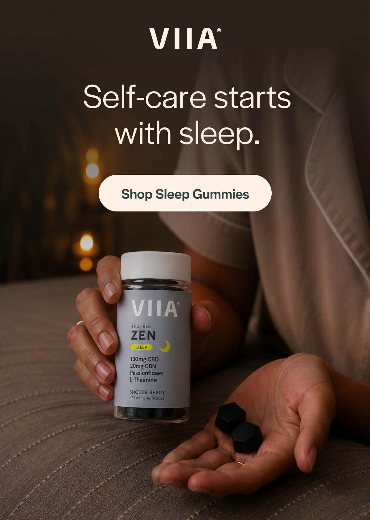 Self-care starts with sleep.