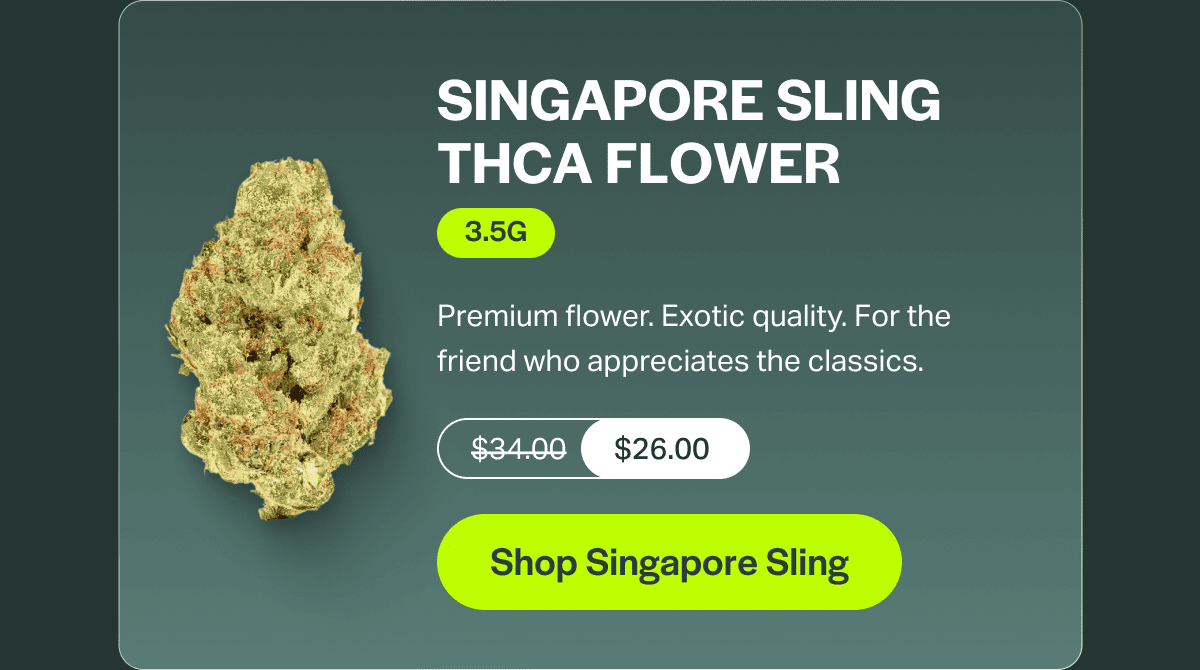 Singapore Sling THCA Flower 