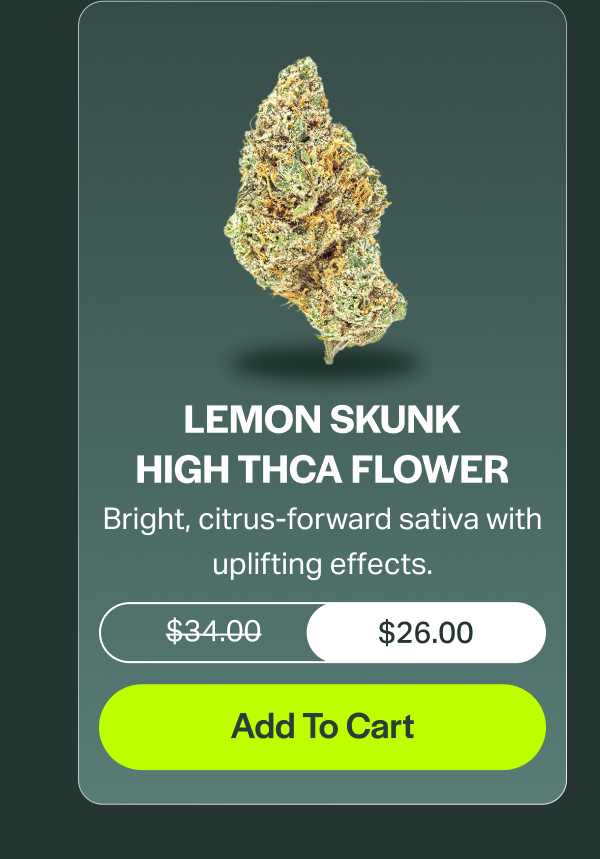 Lemon Skunk High THCA Flower