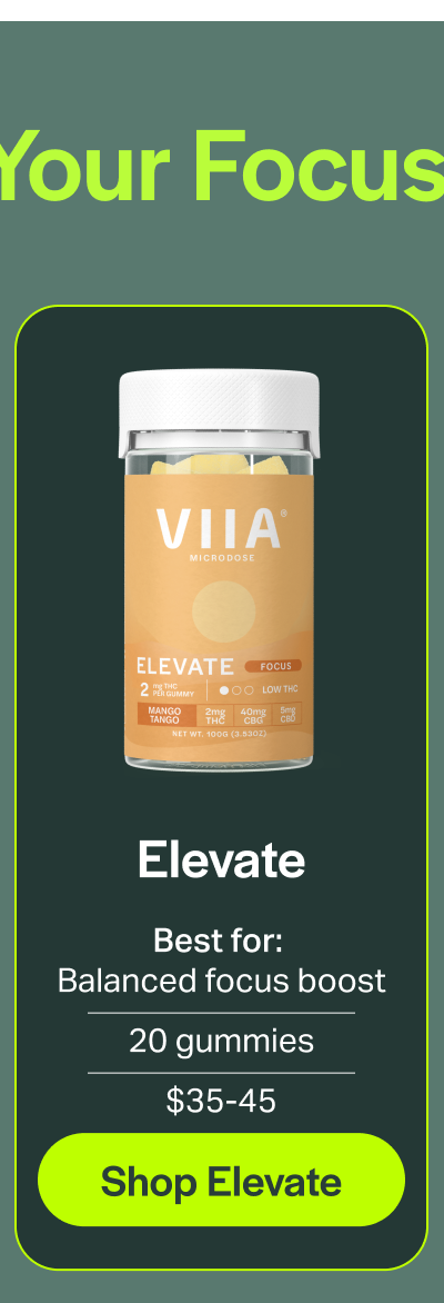 Elevate Best for: Balanced focus boost 20 gummies $35-45 [Shop Elevate]