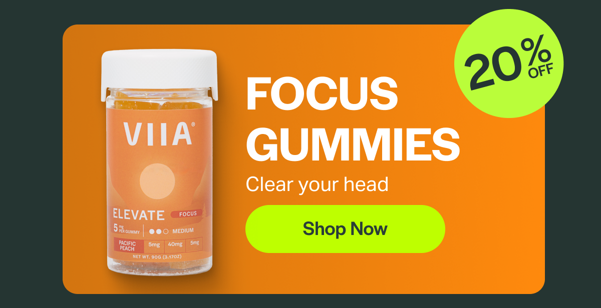 FOCUS GUMMIES Clear your head [Shop Now]