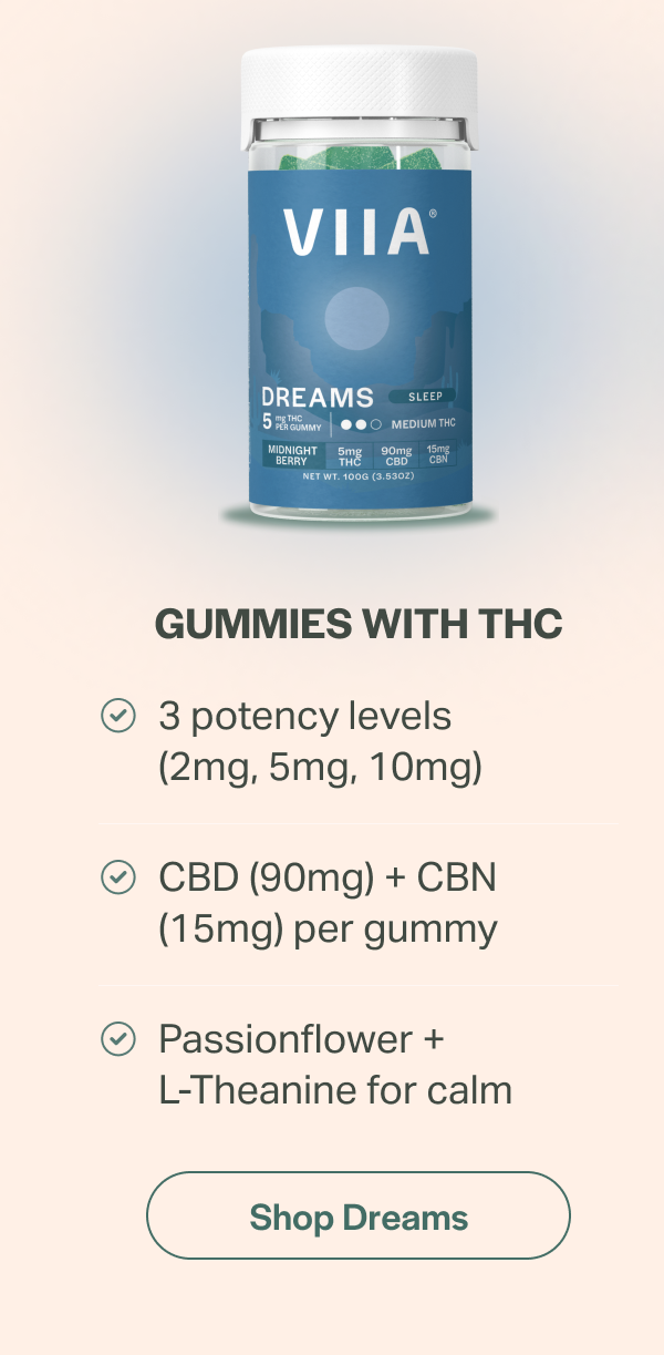Shop VIIA Dreams Gummies 
