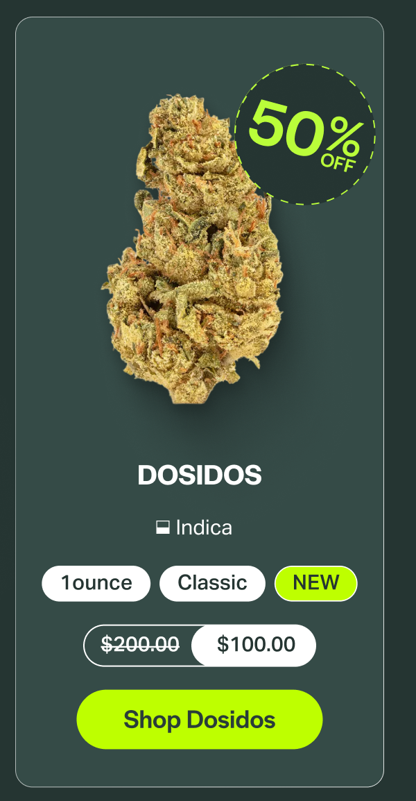 DOSIDOS Indica Classic NEW 1ounce [Shop Dosidos]