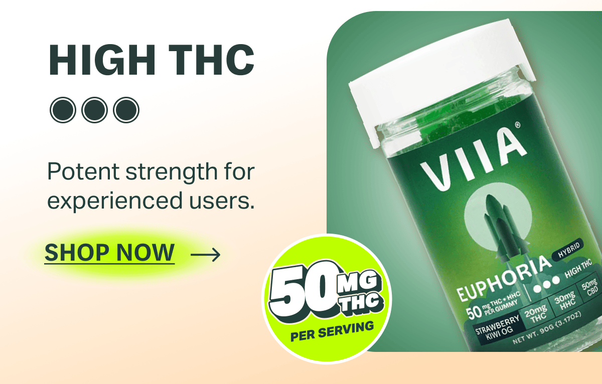 HIGH | Potent strength for experienced users. | [Shop Now]