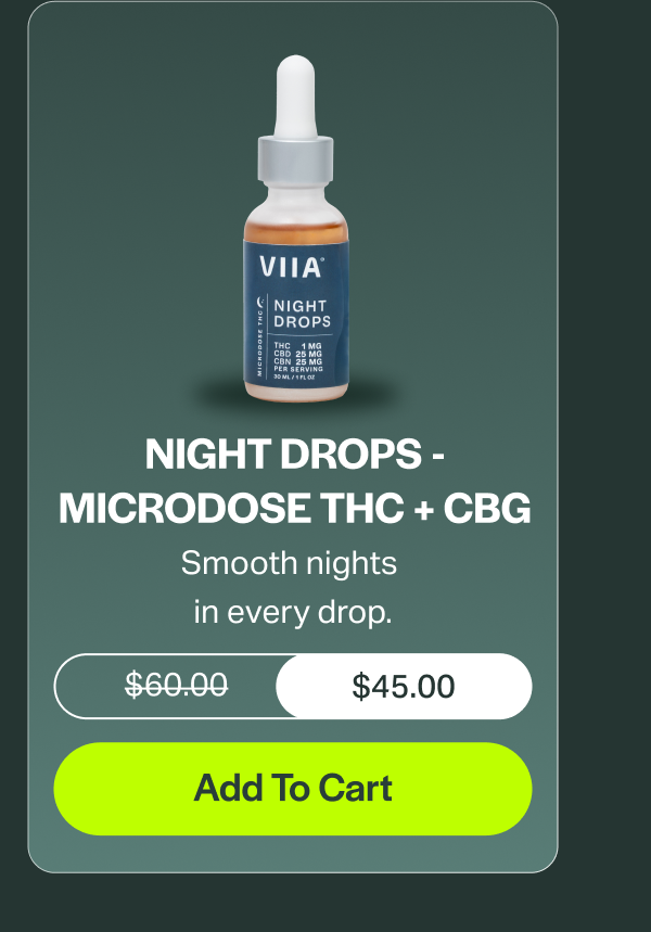 Night Drops - Microdose THC + CBG