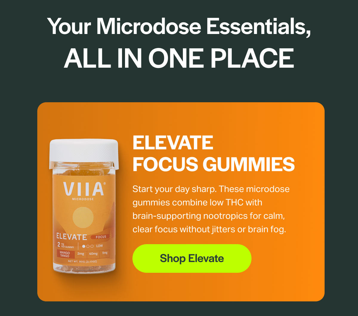 Elevate Focus Gummies