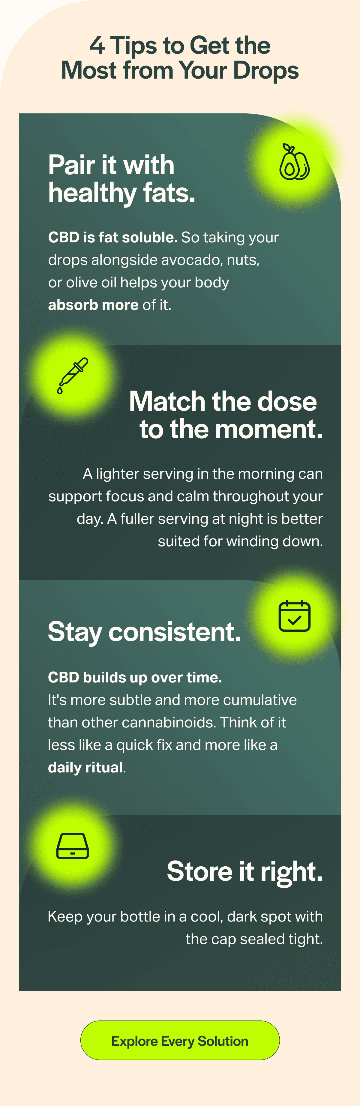 4 Tips to Get the Most from Your Drops