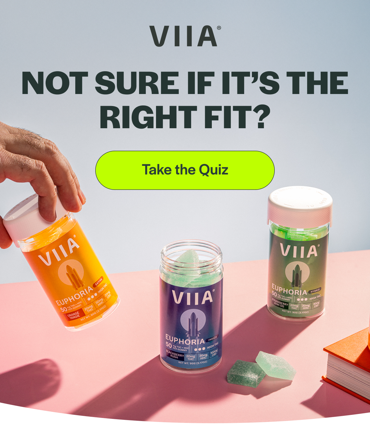 NOT SURE IF IT'S THE RIGHT FIT? [Take the Quiz]