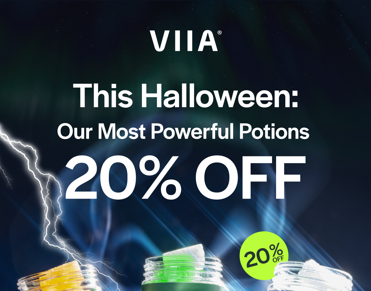 This Halloween: Our Most Powerful Potions 20% OFF