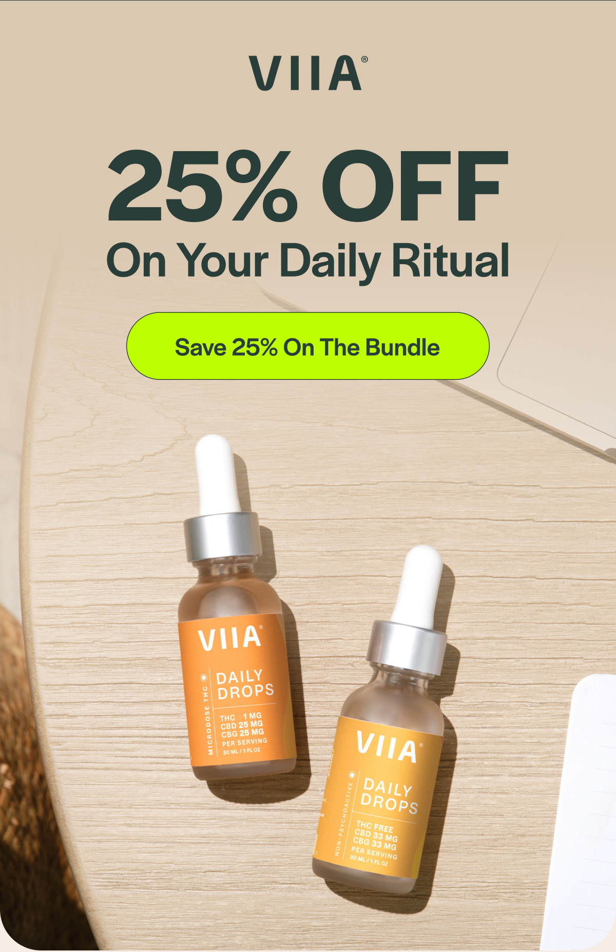 25% OFF  On Your Daily Ritual [Save 25% On The Bundle]