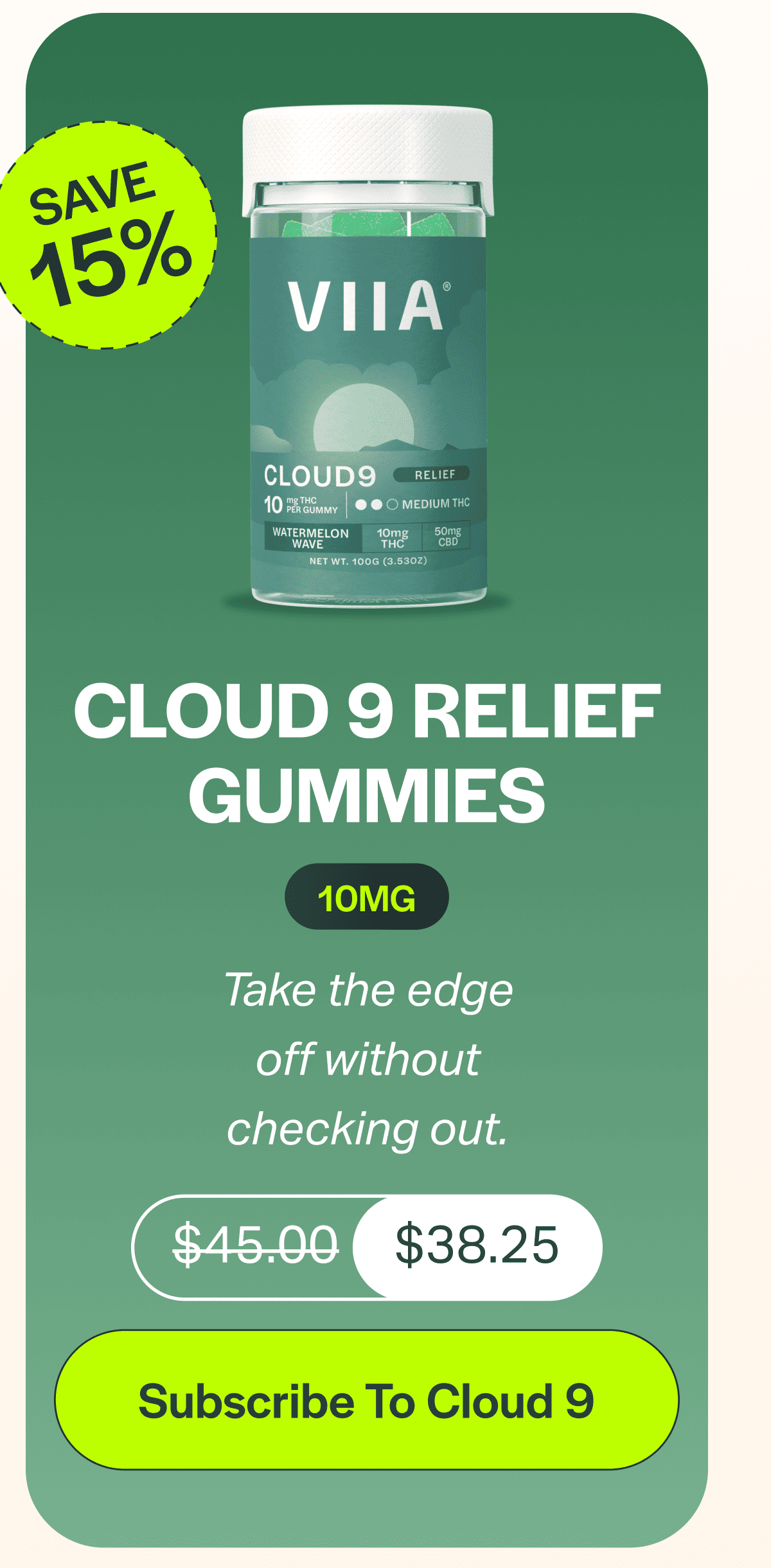 Cloud 9 Relief Gummies