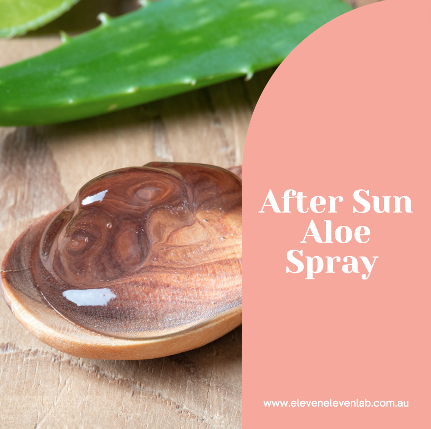 FREE DIY After Sun Aloe Mist Recipe 1111 Lab