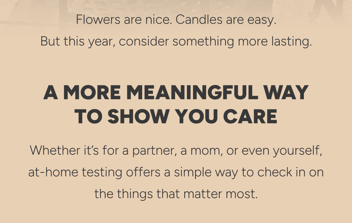 A more meaningful way to show you care