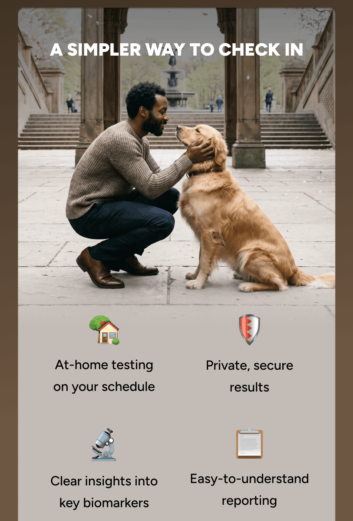 A simpler way to check in: