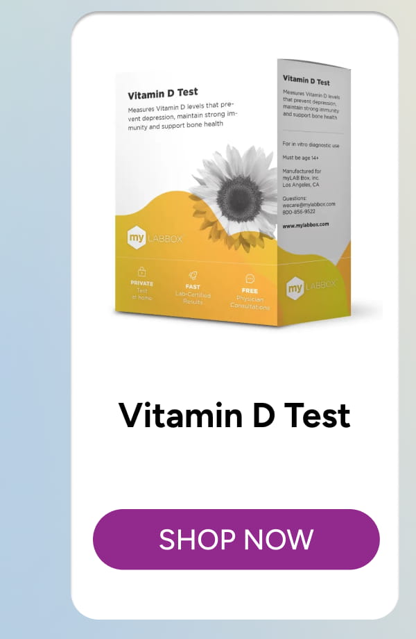 Vitamin D Test [Click here to Shop Now]