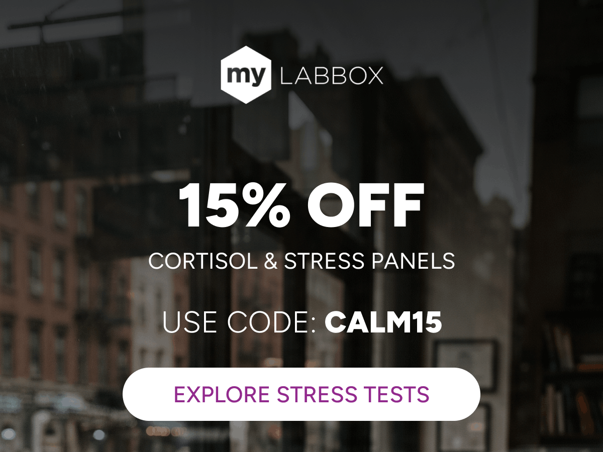 15% OFF Cortisol & Stress Panels. Use code: CALM15 [Click here to Explore Stress Tests]