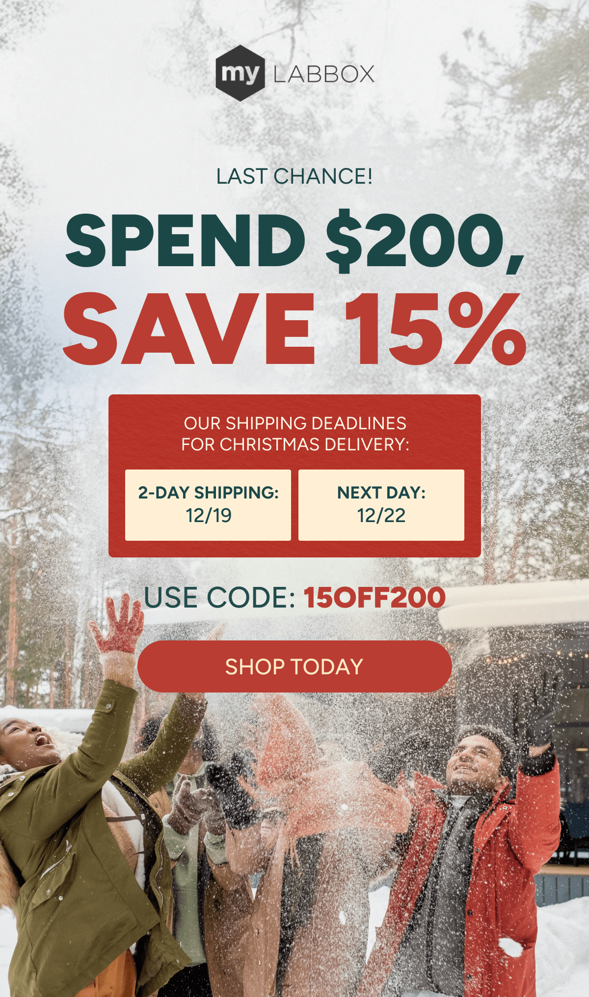 Last Chance! Spend $200, Save 15%. Use Code 15OFF200 [Click here to Shop Today]