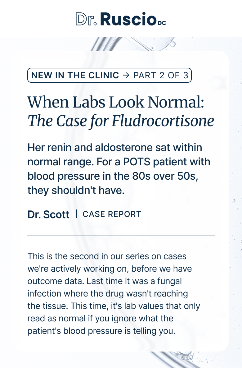 When Labs Look Normal: The Case for Fludrocortisone