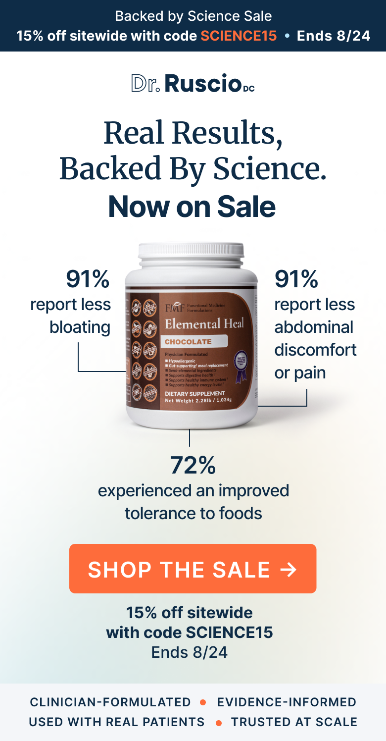 Real Results, Backed By Science. Now on Sale