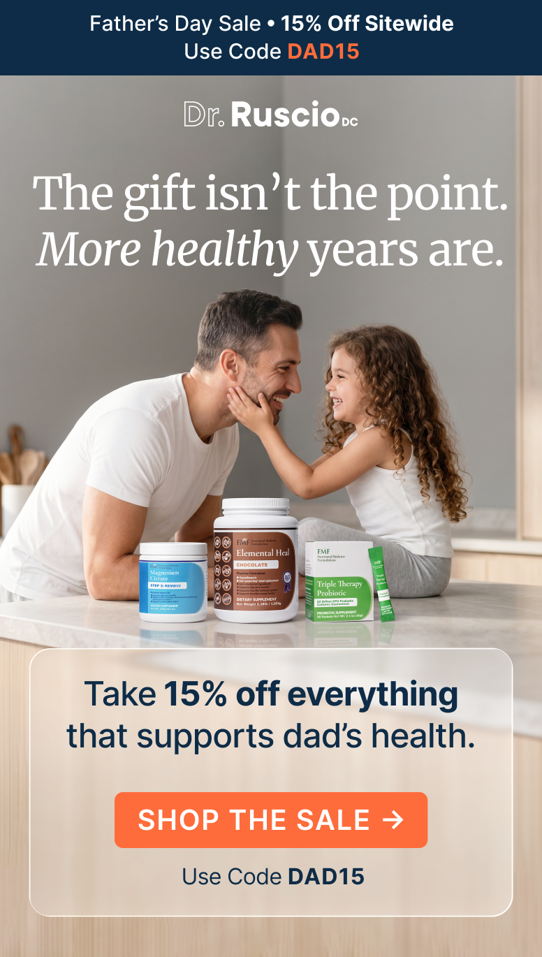 The gift isn’t the point. More healthy years are.