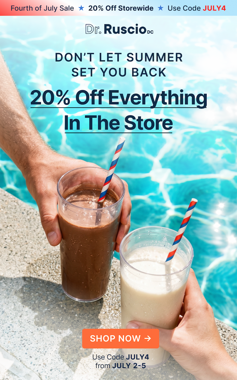 Don’t Let Summer Set You Back. 20% Off Everything In The Store