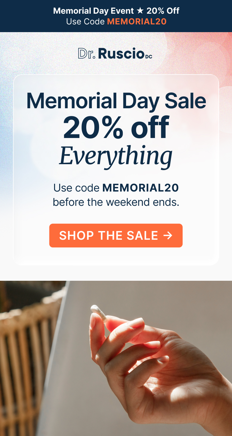 Memorial Day Sale 20% off Everything