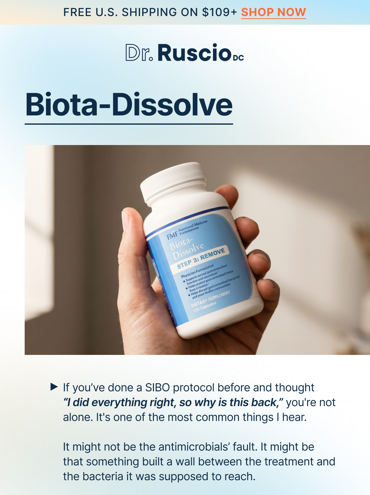 Biota-Dissolve