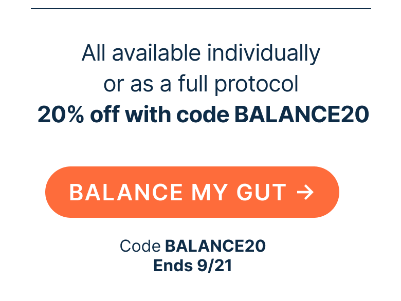 All available individually or as a full protocol 20% off with code BALANCE20