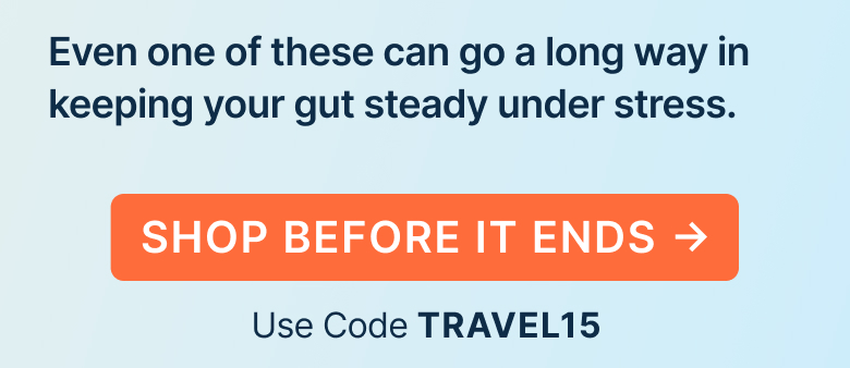 Even one of these can go a long way in keeping your gut steady under stress.