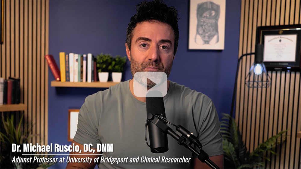 Video still from podcast titled, "Top Treatments To Relieve Stress, Inflammation & Nervous System Health" with link to watch on YouTube
