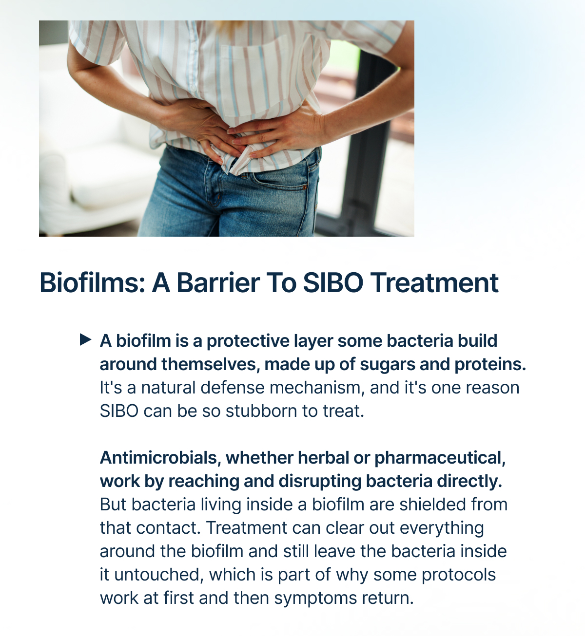 Biofilms: A Barrier To SIBO Treatment