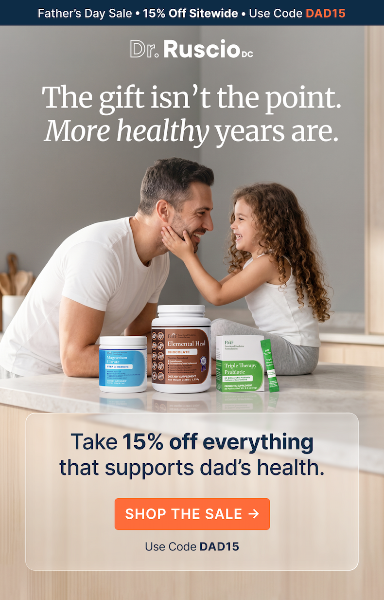 The gift isn’t the point. More healthy years are.