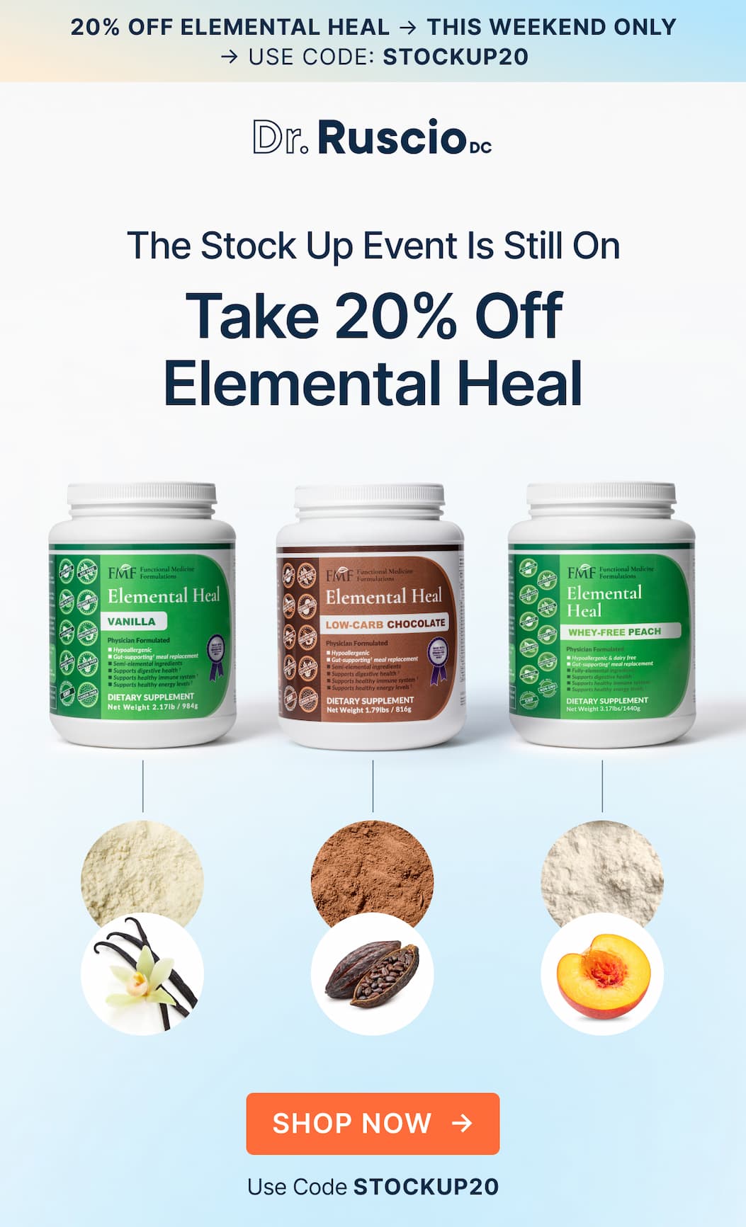 Take 20% off Elemental Heal
