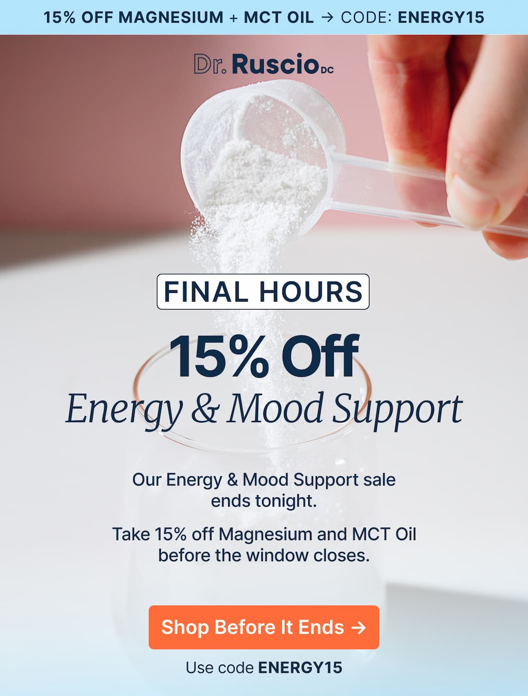 15% Off Energy & Mood Support