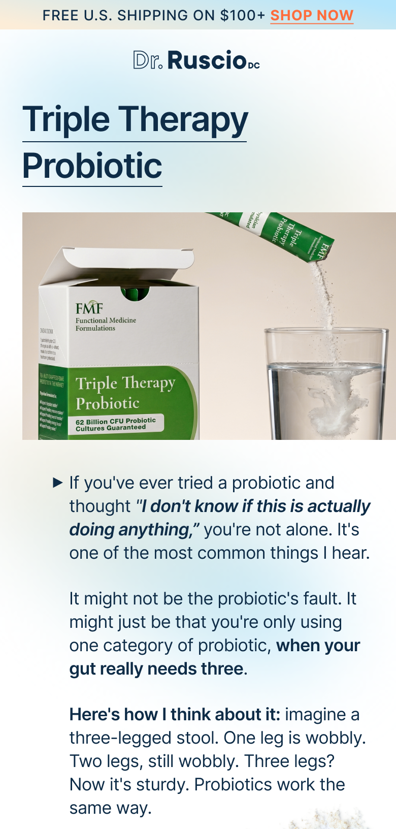 Triple Therapy Probiotic