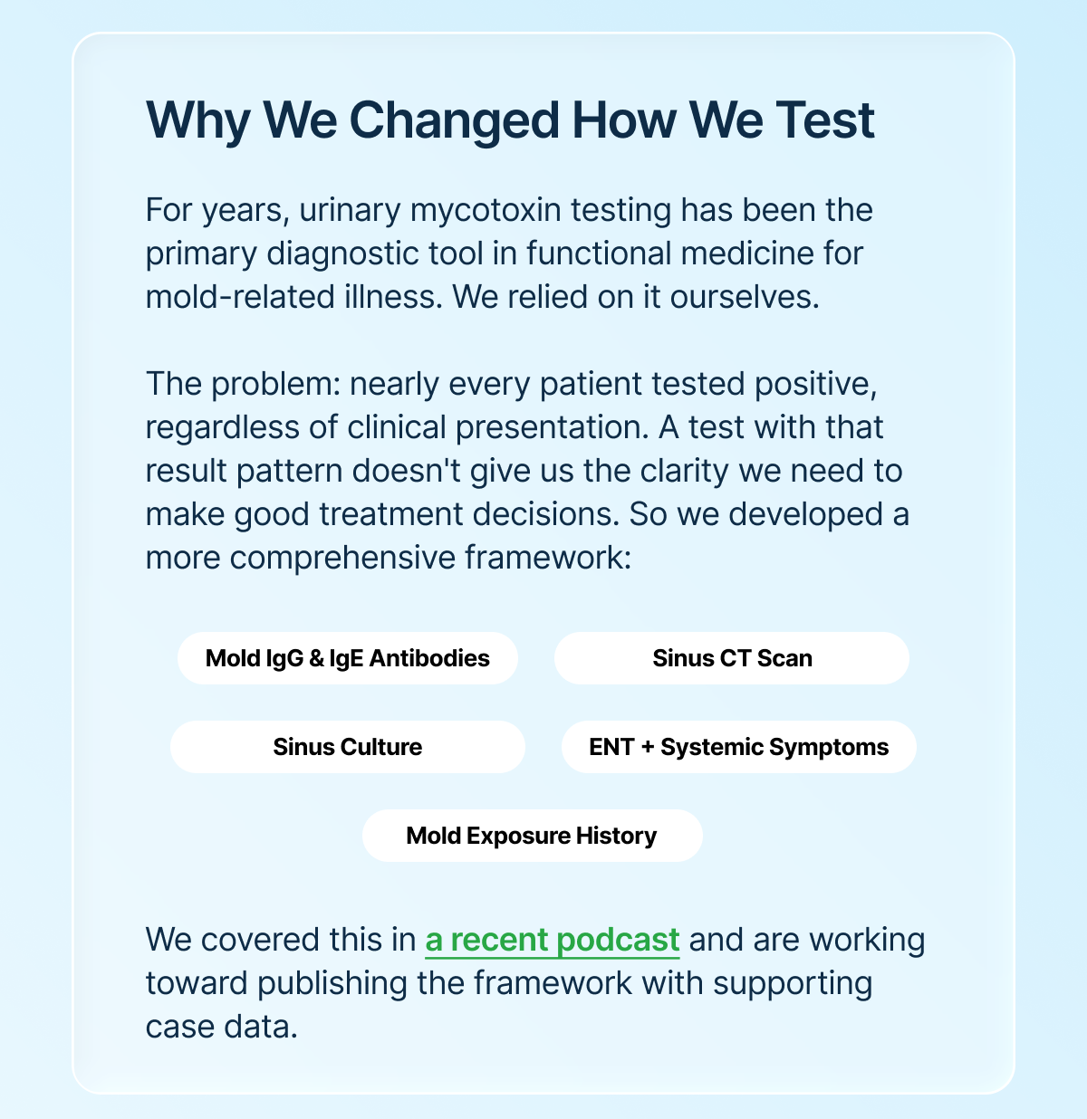 Why We Changed How We Test