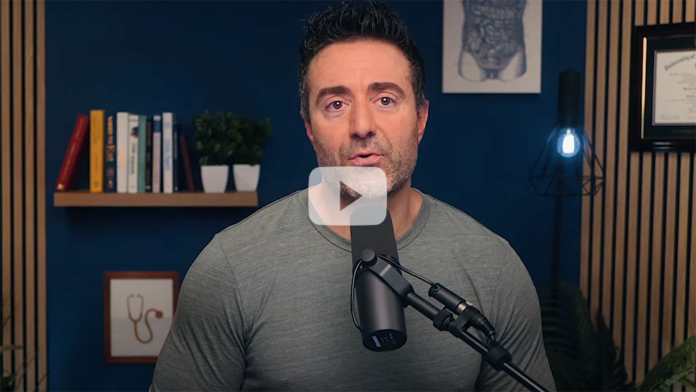 Image with link to watch episode titled "Top Gut Health Diet Hacks Doctors Actually Use"