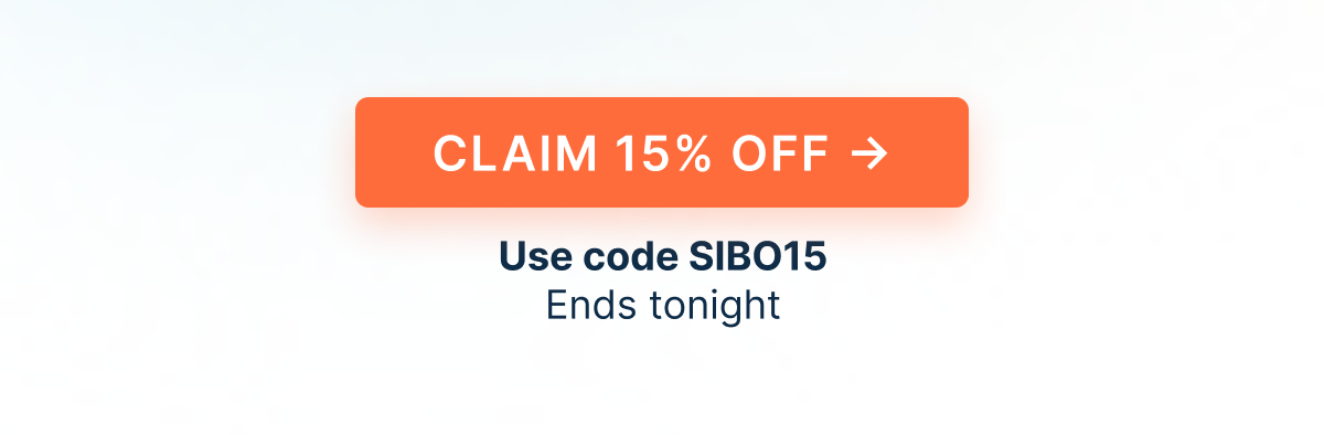 Claim 15% Off
