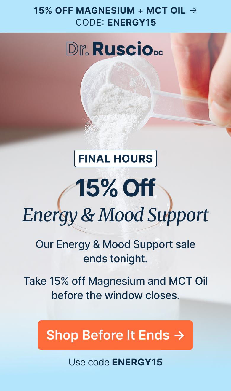 15% Off Energy & Mood Support