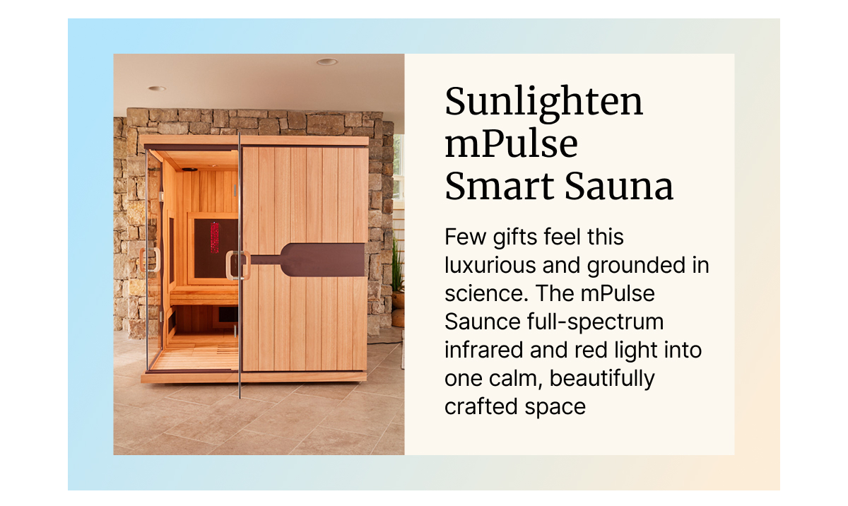 Sunlighten mPulse Smart Sauna