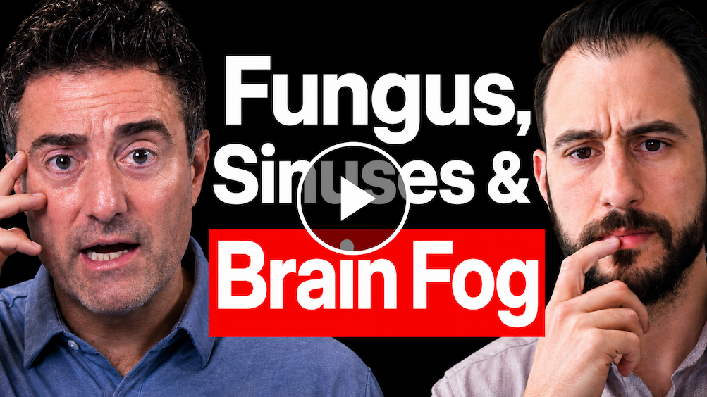 Video still from podcast titled, "How to Know If Fungus Is Driving Chronic Symptoms (And What to Do)" with link to watch on YouTube