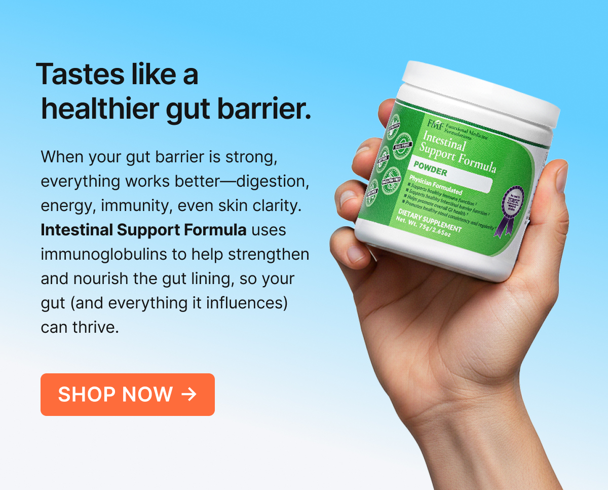  Tastes like a healthier gut barrier.