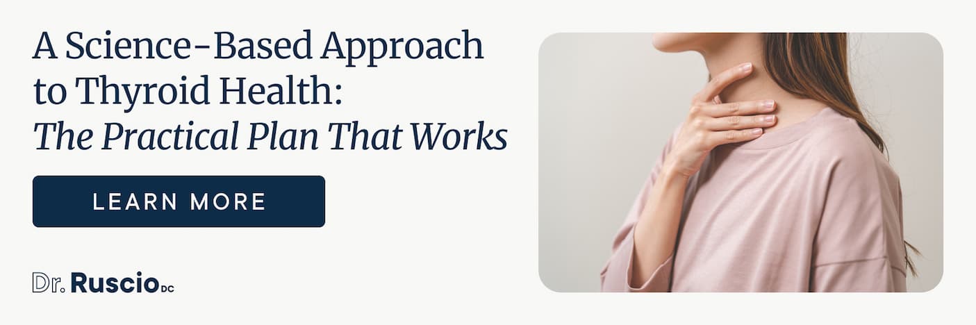Promo banner for Dr. Ruscio's Thyroid Self-Management Program