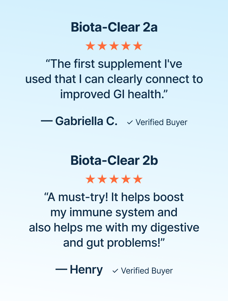 “The first supplement I've used that I can clearly connect to improved GI health.”
