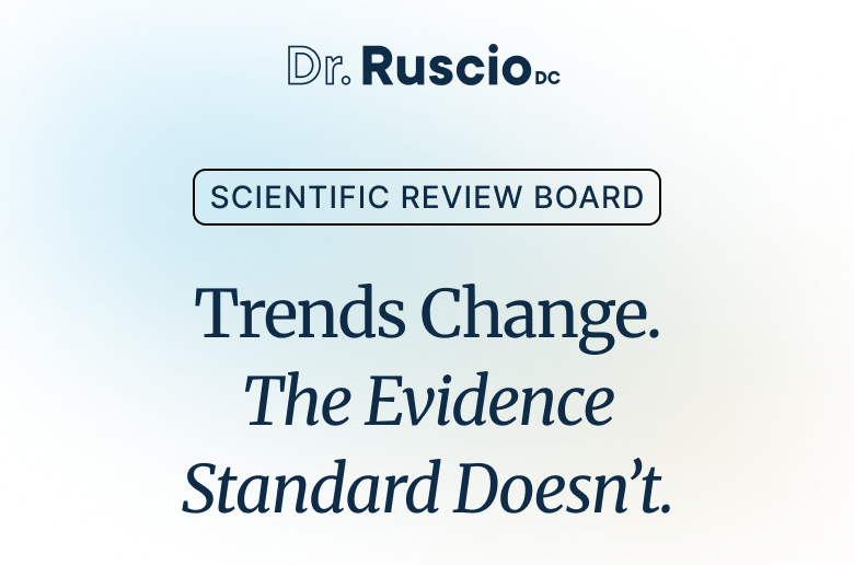 Trends Change. The Evidence Standard Doesn’t.